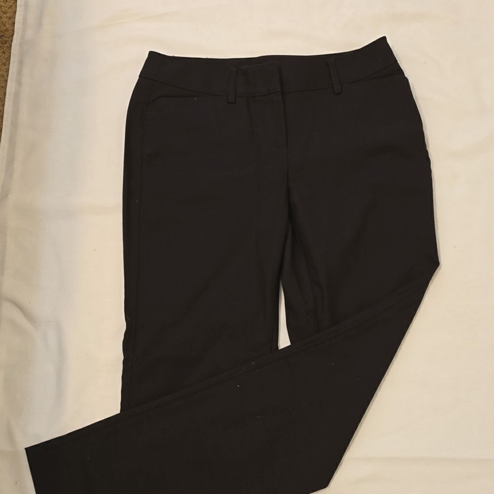 NWOT! WHBM Black Slim Ankle Pants_SZ 2